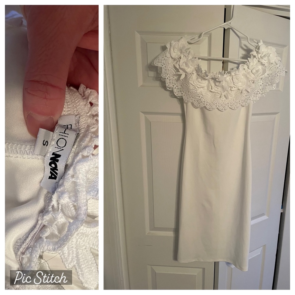 Fashion Nova off the shoulder dress